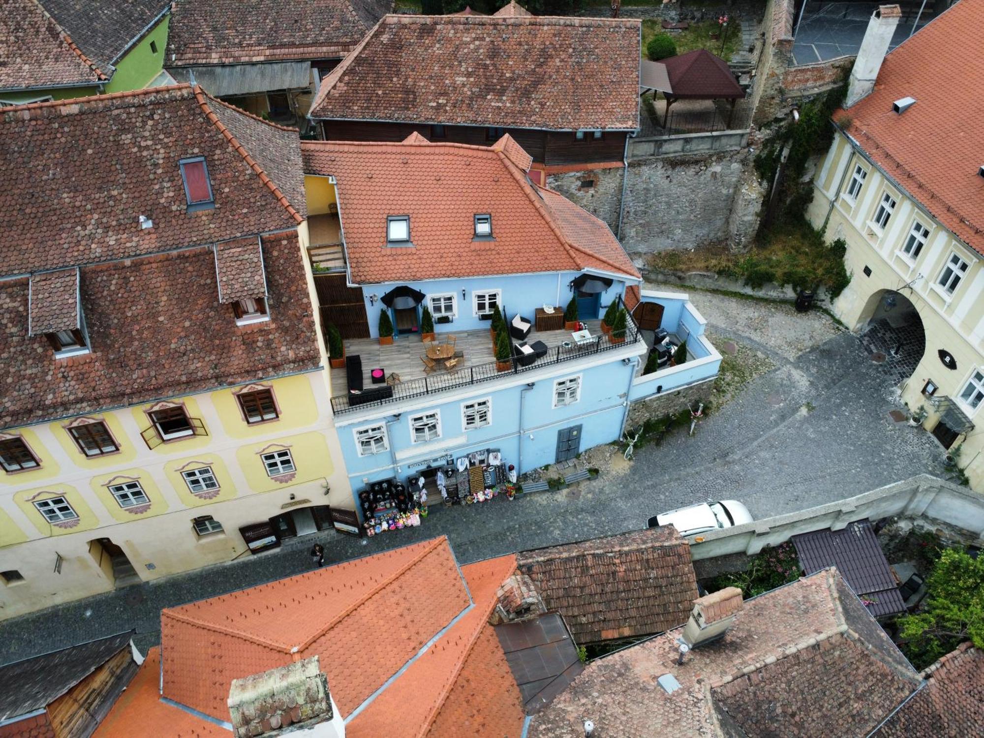 Apartamento Casa Albastra By Casa Otto Sighişoara Exterior foto